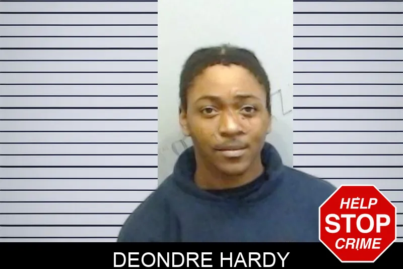 Deondre Hardy mugshot