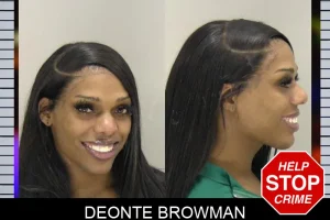 Deonte Browman mugshot