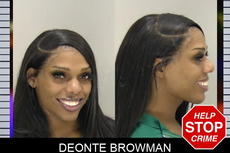 Deonte Browman Mugshots