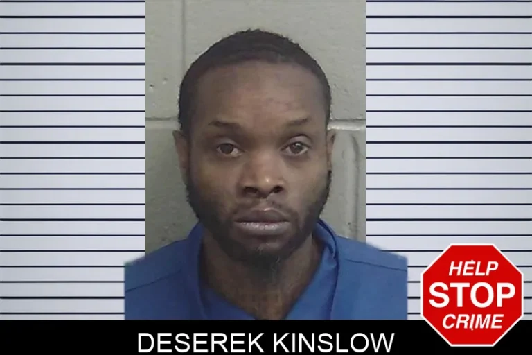 Deserek Kinslow mugshot – Wayne County , Georgia Deserek Kinslow