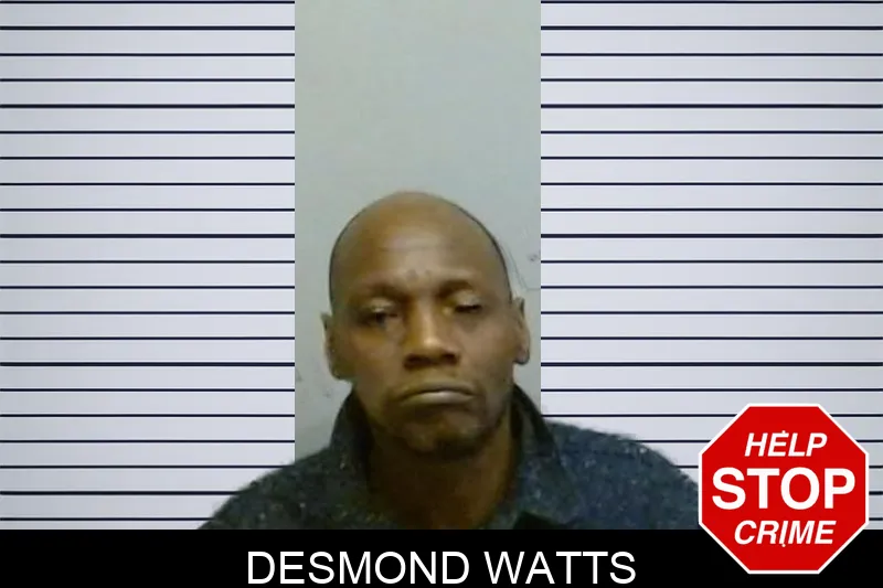 Desmond Watts mugshot
