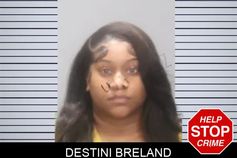 Destini Breland mugshot – Muscogee County , Georgia Destini Breland