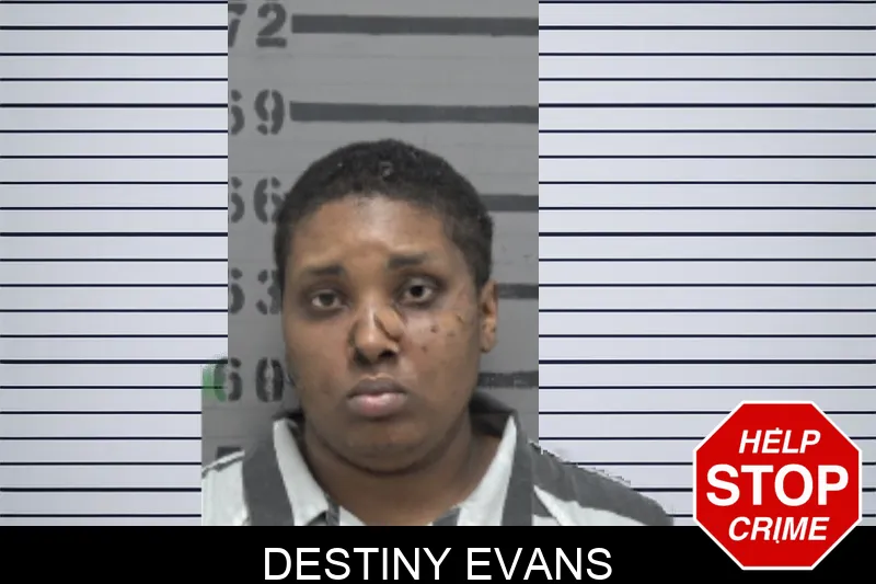 Destiny Evans Mugshots