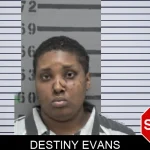 Destiny Evans Mugshots