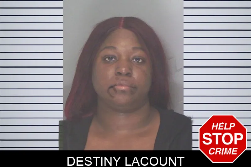 Destiny Lacount Mugshots