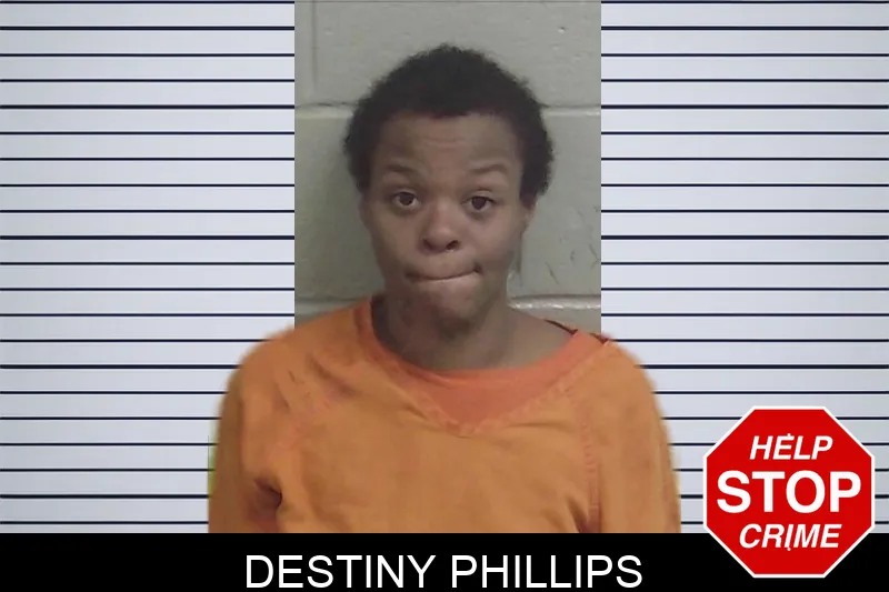 Destiny Phillips Mugshots