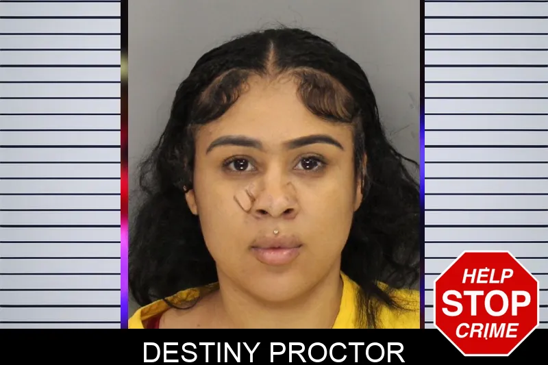 Destiny Proctor Mugshots