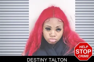 Destiny Talton mugshot