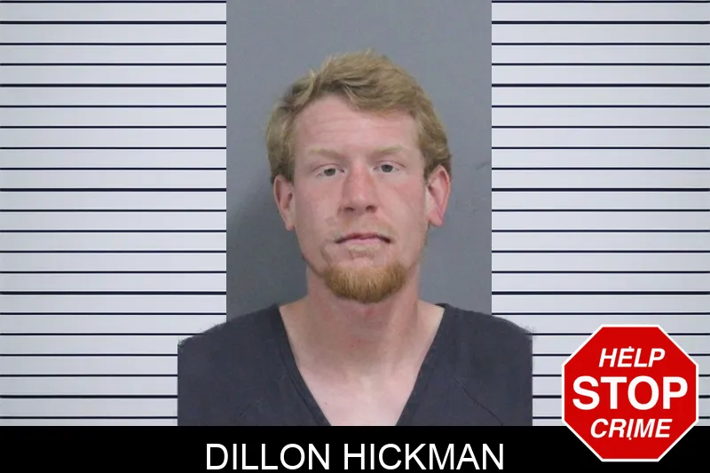 Dillon Hickman Mugshots