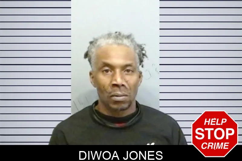 Diwoa Jones mugshot
