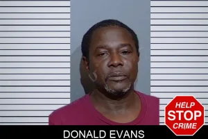 Donald Evans mugshot