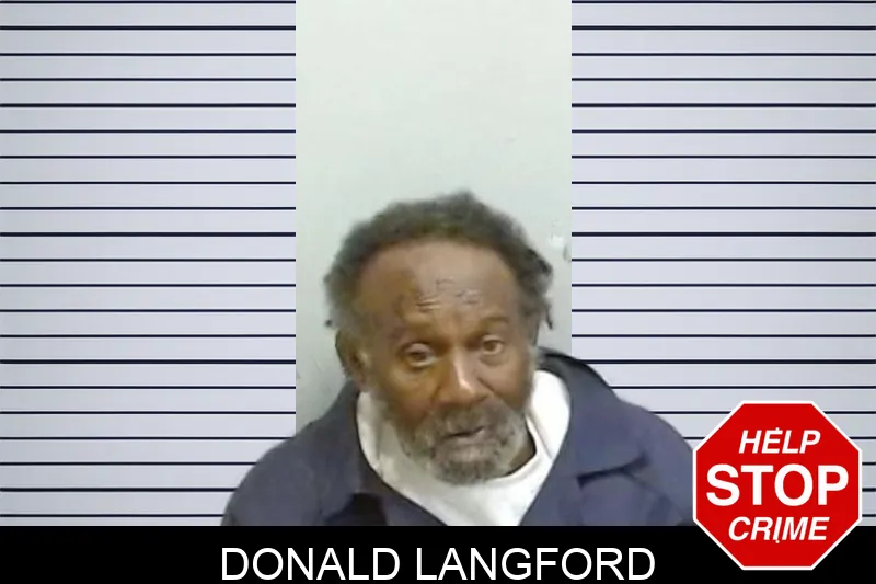 Donald Langford mugshot