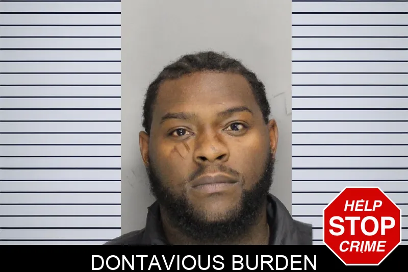 Dontavious Burden mugshot – Cobb County , Georgia Dontavious Burden mugshot