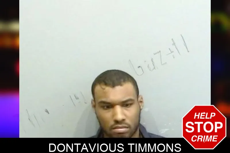 Dontavious Timmons mugshot – Fulton County , Georgia Dontavious Timmons mugshot