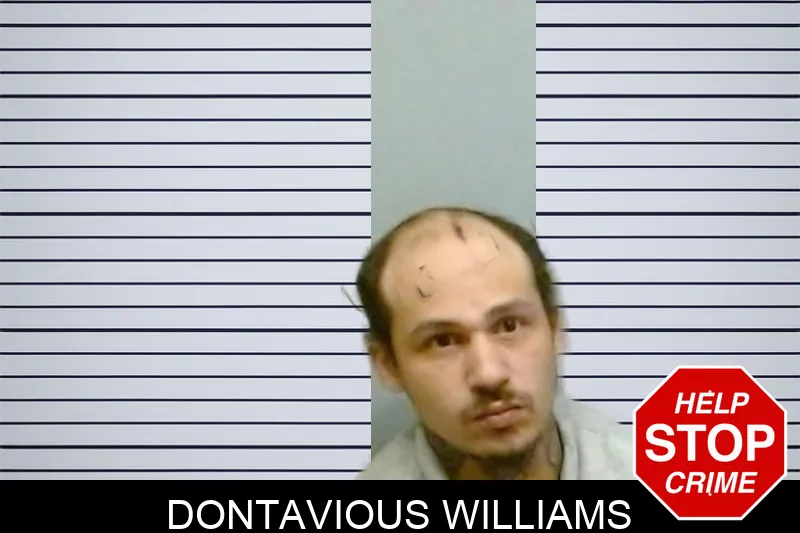 Dontavious Williams mugshot