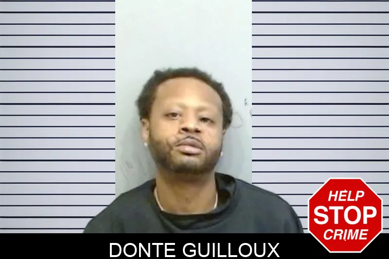 Donte Guilloux mugshot