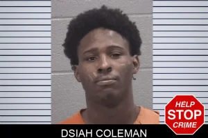 Dsiah Coleman mugshot