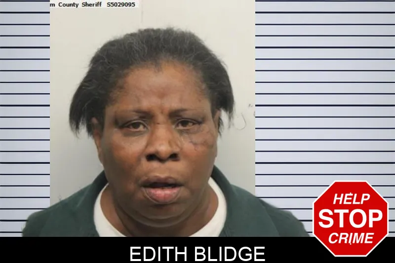 Edith Blidge Mugshots
