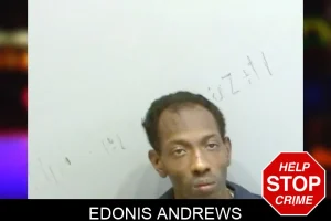 Edonis Andrews mugshot