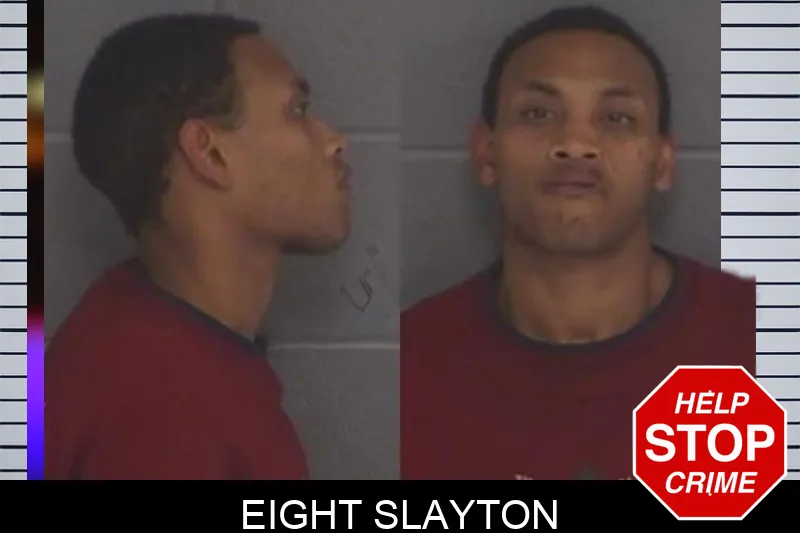 Eight Slayton Mugshots