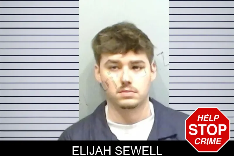 Elijah Sewell mugshot