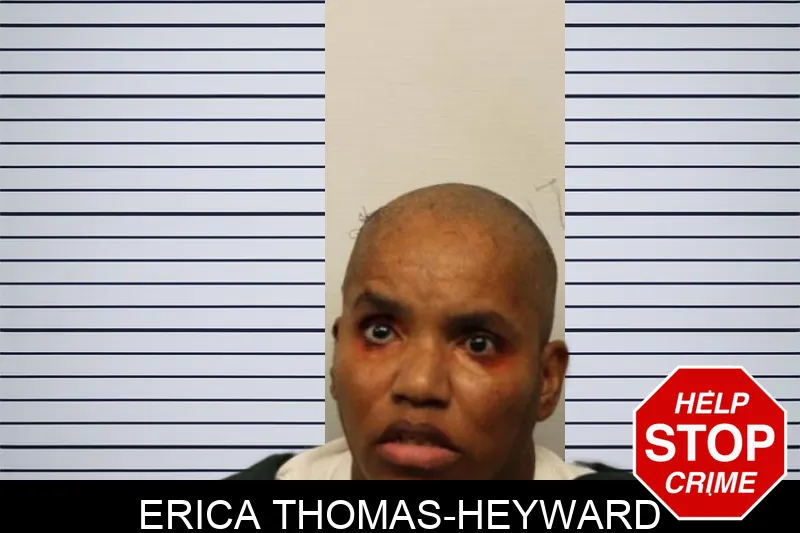 Erica Thomas-Heyward mugshot
