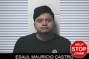 Esaul Mauricio Castro mugshot