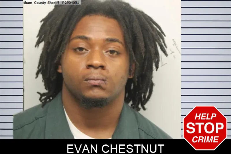 Evan Chestnut Mugshots