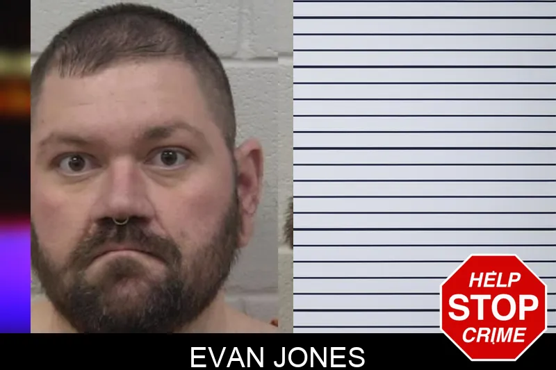 Evan Jones mugshot