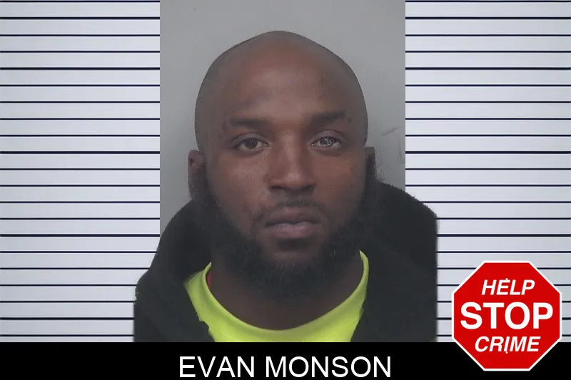 Evan Monson mugshot