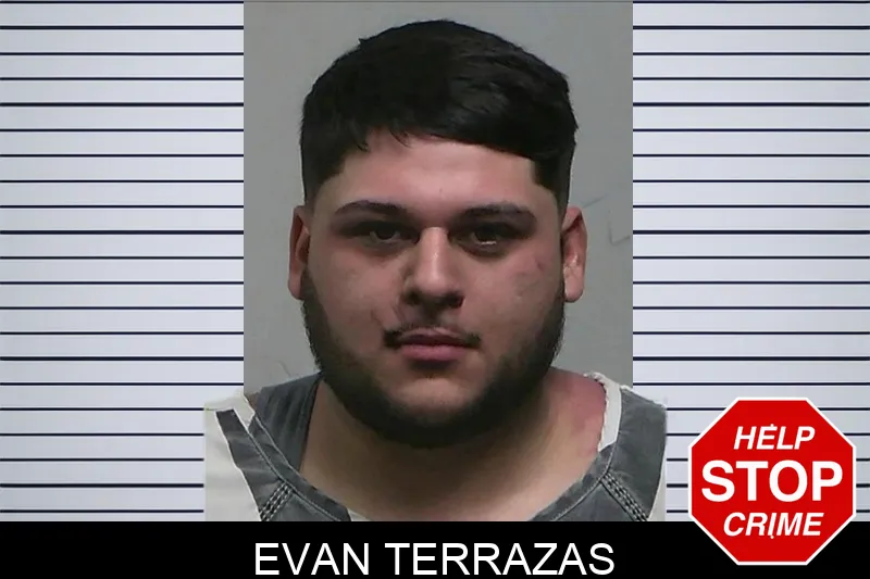 Evan Terrazas mugshot