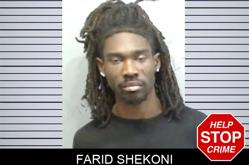 Farid Shekoni mugshot