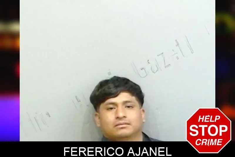 Fererico Ajanel Mugshots