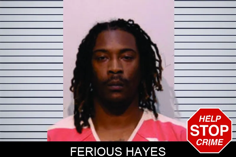 Ferious Hayes Mugshots