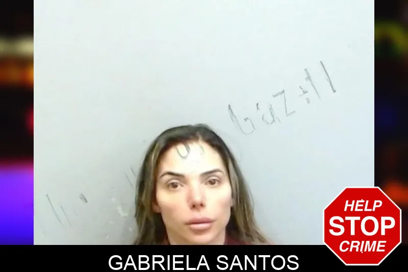 Gabriela Santos mugshot