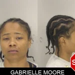 Gabrielle Moore Mugshots