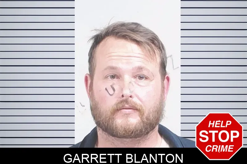 Garrett Blanton Mugshots
