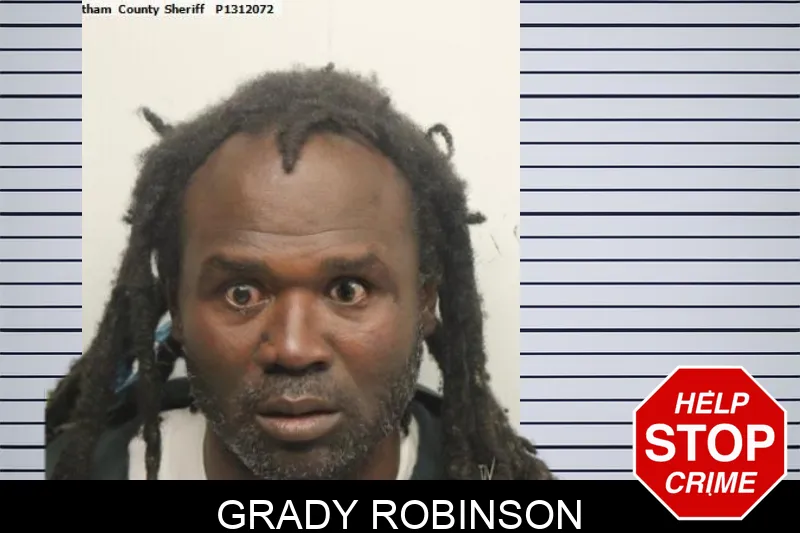 Grady Robinson Mugshots