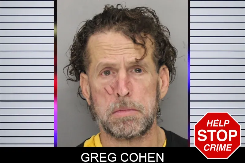 Greg Cohen mugshot – Cobb County , Georgia Greg Cohen mugshot
