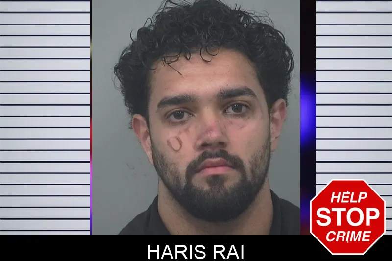 Haris Rai mugshot