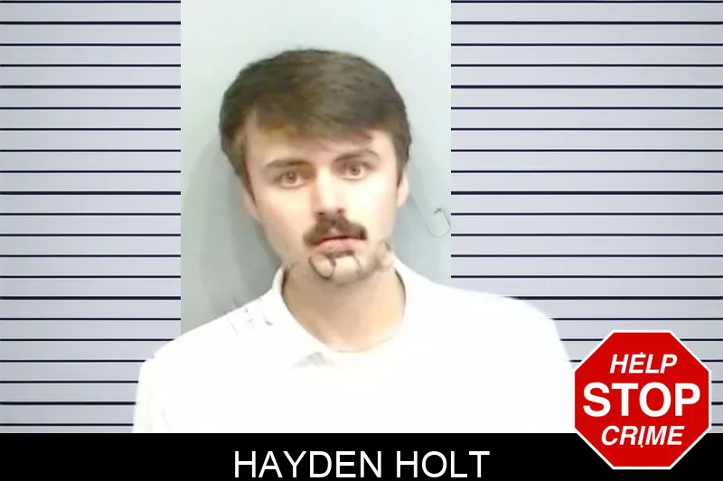 Hayden Holt mugshot