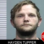 Hayden Tupper Mugshots