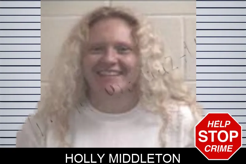 Holly Middleton Mugshots