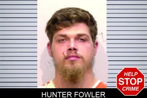 Hunter Fowler mugshot