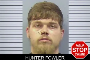 Hunter Fowler mugshot