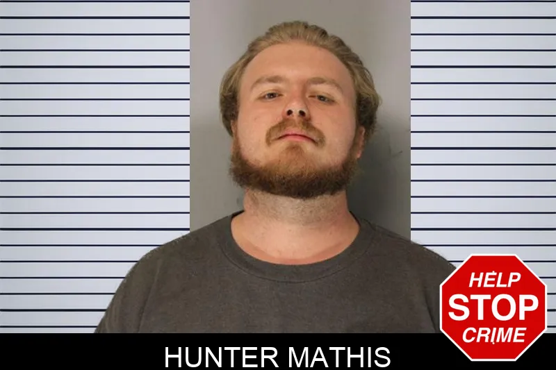 Hunter Mathis mugshot