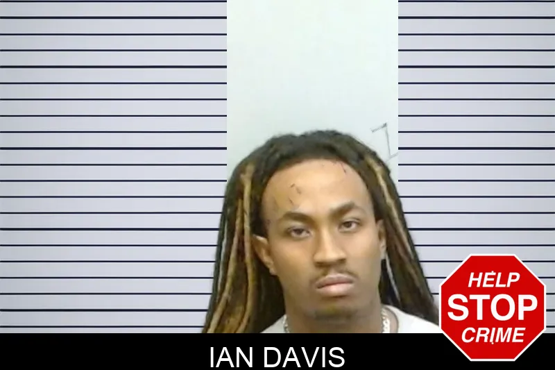 Ian Davis mugshot