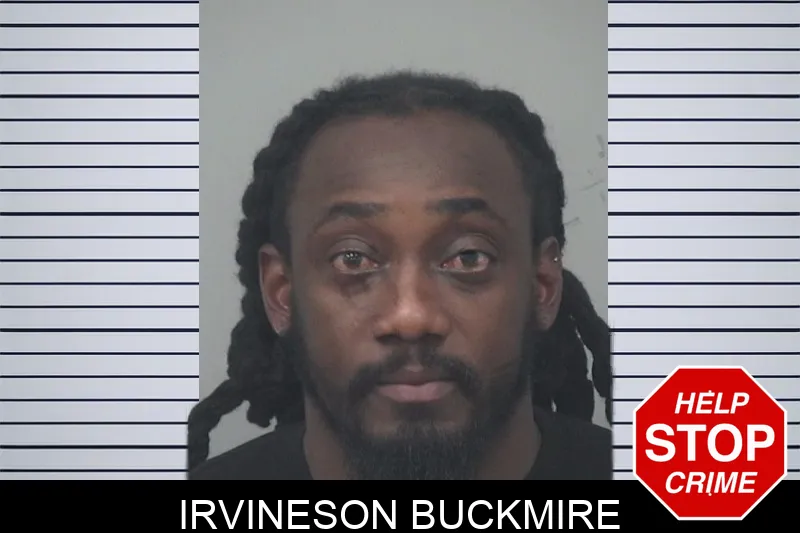 Irvineson Buckmire mugshot