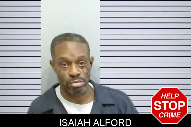 Isaiah Alford mugshot