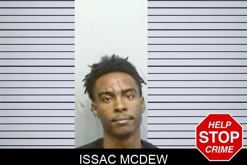Issac McDew mugshot